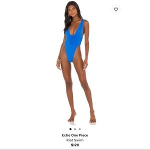 Echo One Piece from Riot Swim- Color Ocean Water